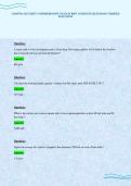 COMPTIA SECURITY COMPREHENSIVE EXAM SCRIPT COMPLETE QUESTIONS VERIFIED