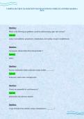 COMPTIA SECURITY EXAM REVIEW SOLVED QUESTIONS COMPLETE ANSWERS GRADED A