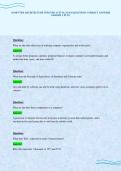 COMPUTER ARCHITECTURE UPDATED ACTUAL EXAM QUESTIONS CORRECT ANSWERS GRADED A
