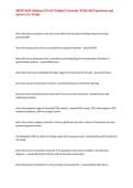 NRNP 6635 Midterm EXAM Walden University NURS 6635 questions and answers A&plus; Grade&NewLine;