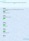 COMSAE NEWEST UPDATED ACTUAL EXAM QUESTIONS CORRECT ANSWERS GRADED A