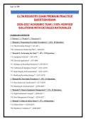 CLTM Exam Prep 2026-2027&colon; 260&plus; Questions with Verified Answers & Detailed Rationales &vert; ABRET Certified Long-Term Monitoring&comma; EEG&comma; LTM&comma; Epilepsy Monitoring&comma; Neurodiagnostic Technology