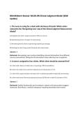 BSN Midterm Review&colon; NCLEX-RN Clinical Judgment Model &lpar;2026&NewLine;Update&rpar;