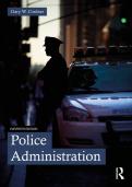 Test Bank For Police Administration&comma; 11th Edition by Gary W&period; Cordner