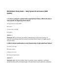 BSN Midterm Study Guide &mdash; Body Systems & Lab Science &lpar;2026&NewLine;Update&rpar;