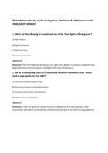 BSN Midterm Study Guide&colon; Delegation&comma; Pediatrics & EBP Frameworks&NewLine;2026&sol;2027 UPDATE