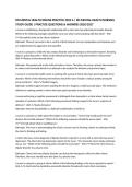 RN Mental Health Online Practice 2023 A Questions and Answers &vert; Study Guide 2026&sol;2027