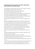 StraighterLine Statistics Final Exam Questions and Answers &vert; Study Guide 2026&sol;2027&NewLine;