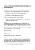 Maternity HESI Test Bank Questions and Answers &vert; Maternal-Newborn Nursing 2026&sol;2027&NewLine;