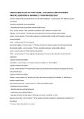 Mental Health LPN ATI Study Guide &vert; Practice Questions and Answers 2026&sol;2027&NewLine;
