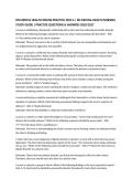 RN Mental Health Online Practice 2023 A Questions and Answers &vert; Study Guide 2026&sol;2027