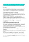 Maternity Final Exam Questions and Answers &vert; Maternal-Newborn Nursing Study Guide 2026&sol;2027&NewLine;