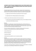 Maternity HESI Test Bank Questions and Answers &vert; Maternal-Newborn Nursing 2026&sol;2027&NewLine;
