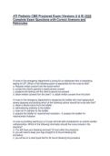 ATI Pediatric CMS Proctored Exam &lpar;Versions A & B&rpar; 2026 Complete Exam Questions with Correct Answers and Rationales