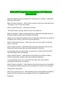 WGU D570 Cognitive Psychology &vert;OA&vert; Objective Assessment-Solved