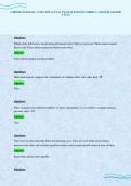CORPORATE FINANC 3 UPDATED ACTUAL EXAM QUESTIONS CORRECT ANSWERS GRADED A