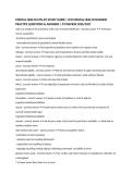 Mental Health LPN ATI Study Guide &vert; Practice Questions and Answers 2026&sol;2027&NewLine;