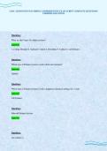 COSC 325 HOUSTON PLUMBING COMPREHENSIVE EXAM SCRIPT COMPLETE QUESTIONS VERIFIED