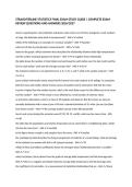 StraighterLine Statistics Final Exam Questions and Answers &vert; Study Guide 2026&sol;2027