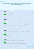 COSMETOLOGY FLORIDA STATE BOARD CLINICAL EXAM REVIEW SOLVED QUESTIONS COMPLETE
