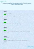 COSMETOLOGY FLORIDA STATE BOARD CLINICAL UPDATED ACTUAL EXAM QUESTIONS CORRECT