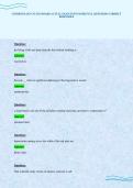 COSMETOLOGY STATE BOARD ACTUAL EXAM TEST PAPER FULL QUESTIONS CORRECT RESPONSES&period;pdf