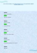 COST AND MANAGERIAL ACCOUNTING UPDATED ACTUAL EXAM QUESTIONS CORRECT ANSWERS