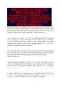 HESI DOSAGE CALCULATIONS&NewLine;PRACTICE EXAM&comma; HESI&NewLine;PHARMACOLOGY REVIEW LATEST&NewLine;2026&sol;2027 ACTUAL EXAM QUESTIONS&NewLine;WITH CORRECT ANSWERS 100&percnt;&NewLine;VERIFIED GRADED A&plus;