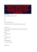 BSN 215 PHARM CALCULATIONS&NewLine;GRADE A&plus; COMPLETE EXAM&NewLine;QUESTIONS AND 100&percnt; VERIFIED&NewLine;ANSWERS &lpar;2026&sol;2027&rpar; PASS&NewLine;GUARANTEE
