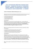 ATLS 10TH EDITION GERIATRIC TRAUMA EXAM 2026&sol;2027 &ndash; AMERICAN COLLEGE OF SURGEONS &vert; EXPERT VERIFIED &vert; 60 QUESTIONS & COMPLETE RATIONALES &vert; PASS GUARANTEED - A&plus; GRADED