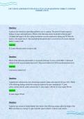 CPCT MOCK ASSESSMENT UPDATED ACTUAL EXAM QUESTIONS CORRECT ANSWERS GRADED A