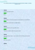 CPCT TRAINING MODULE UPDATED ACTUAL EXAM QUESTIONS CORRECT ANSWERS GRADED A