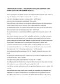 StraighterLine Statistics Final Exam Questions and Answers &vert; Study Guide 2026&sol;2027