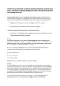 Maternity HESI Test Bank Questions and Answers &vert; Maternal-Newborn Nursing 2026&sol;2027&NewLine;