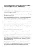 RN Mental Health Online Practice 2023 A Questions and Answers &vert; Study Guide 2026&sol;2027