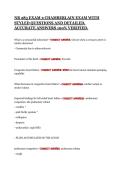 NR 283 EXAM 2 CHAMBERLAIN EXAM WITH&NewLine;STYLED QUESTIONS AND DETAILED&comma;&NewLine;ACCURATE ANSWERS 100&percnt; VERIFIED&period;
