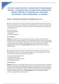 FITZ EXIT EXAM 2026&sol;2027 &vert; NURSE PRACTITIONER BOARD REVIEW &ndash; FITZGERALD HEALTH EDUCATION ASSOCIATES &vert; EXPERT VERIFIED &vert; 80 VERIFIED Q&A &vert; DETAILED RATIONALES &vert; PASS GUARANTEED - A&plus; GRADED