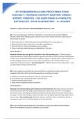 ATI FUNDAMENTALS CMS PROCTORED EXAM 2026&sol;2027 &vert; NURSING CONTENT MASTERY SERIES &vert; EXPERT VERIFIED &vert; 100 QUESTIONS & COMPLETE RATIONALES &vert; PASS GUARANTEED - A&plus; GRADED