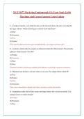 WGU D077 Marketing Fundamentals OA  Actual Exam Questions and Correct Answer Latest Update