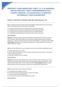 PROPHECY CORE MANDATORY PART I&comma; II&comma; & III &lpar;NURSING&rpar; RELIAS 2026&sol;2027 &vert; MOST COMPREHENSIVE Q&A &vert; EXPERT VERIFIED &vert; 150 QUESTIONS & COMPLETE RATIONALES &vert; PASS GUARANTEED
