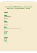 FAC1502 EXAM Questions and Answers&NewLine;Verified Solutions Latest Update