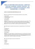 BIOD 210 MIDTERM EXAM 2026&sol;2027 &vert; GENETICS &ndash; PORTAGE LEARNING &vert; EXPERT VERIFIED &vert; 100 QUESTIONS & COMPLETE RATIONALES &vert; PASS GUARANTEED - A&plus; GRADED
