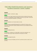 FAC1502 EXAM Questions and Answers&NewLine;Verified Solutions Latest Update