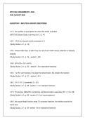 MTE1502 Assignment 4 2026 &vert; Due August 2026 - Distinction Guaranteed 