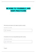 NBRC EXAM PATIENT ASSESSMENT QUESTIONS WITH 100&percnt; CORRECT ANSWERS