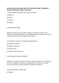 Grand Canyon University CHM 113 Final Exam &lpar;pdf&rpar; &vert; 2026&sol;2027 &vert; General Chemistry I Q&A &vert; Chemistry