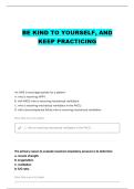NBRC TMC QUESTIONS WITH 100&percnt; CORRECT ANSWERS