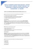 USPS 421 WINDOW CLERK EXAM 2026&sol;2027 &vert; UNITED STATES POSTAL SERVICE &vert; EXPERT VERIFIED &vert; 100 QUESTIONS & COMPLETE RATIONALES &vert; PASS GUARANTEED - A&plus; GRADED    