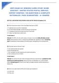 USPS EXAM 421 WINDOW CLERK STUDY GUIDE 2026&sol;2027 &vert; UNITED STATES POSTAL SERVICE &vert;  EXPERT VERIFIED &vert; 100 QUESTIONS & COMPLETE  RATIONALES &vert; PASS GUARANTEED - A&plus; GRADED  