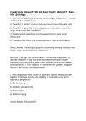 Grand Canyon University SOC 101 Exam 1 &lpar;pdf&rpar; &vert; 2026&sol;2027 &vert;  Q&A &vert; Sociology